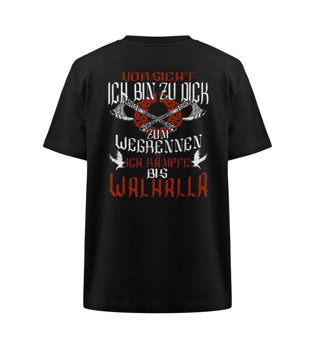 Wikinger Heavy Oversized Shirt Zu Dick Zu Wegrennen - Nordic Viking Wear