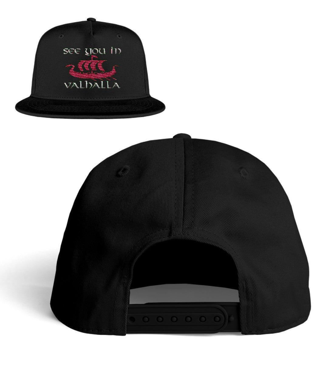 Wikinger/Schildmaiden Snapback "Ruf nach Valhalla" – Ehrung der Ahnen - Nordic Viking Wear