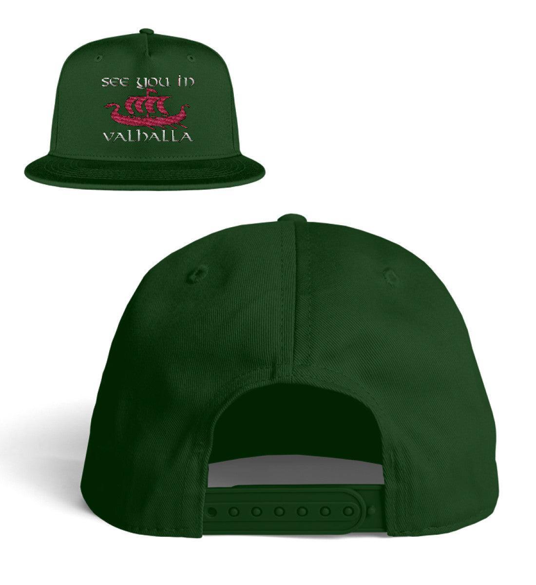 Wikinger/Schildmaiden Snapback "Ruf nach Valhalla" – Ehrung der Ahnen - Nordic Viking Wear