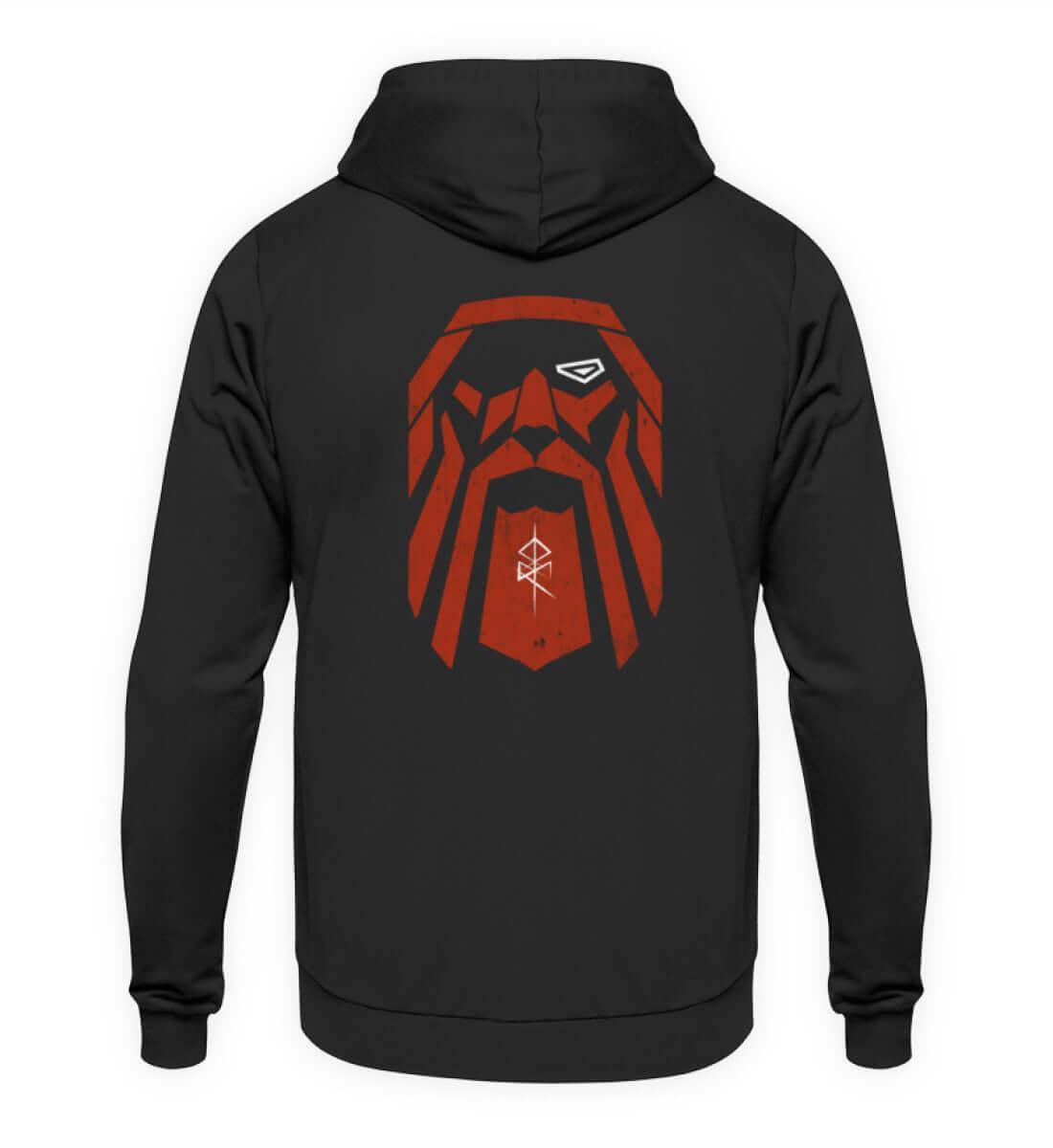 "Odin's Visage" Wikinger-Hoodie – Stolz und Macht des Allvaters - Nordic Viking Wear
