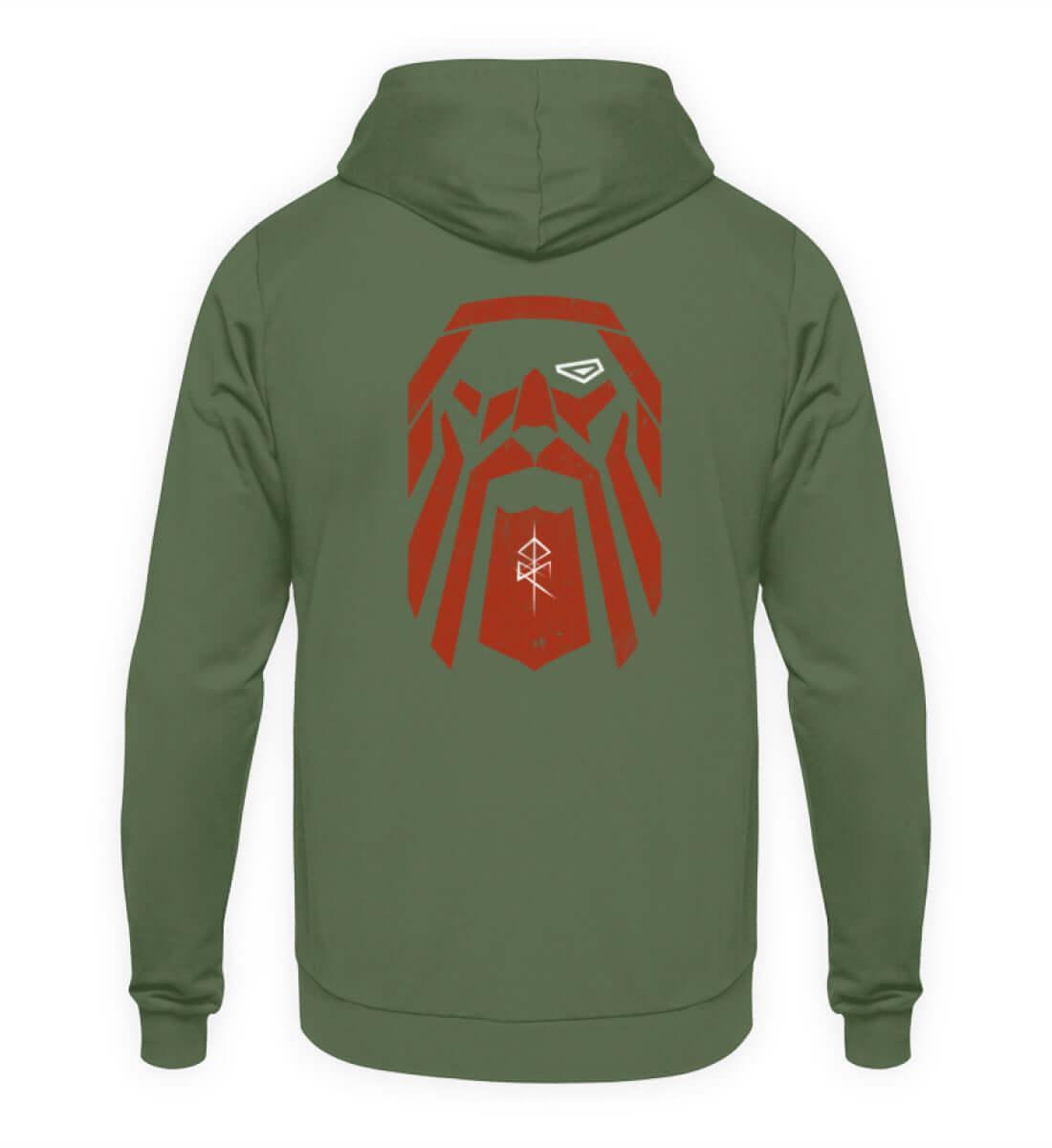 "Odin's Visage" Wikinger-Hoodie – Stolz und Macht des Allvaters - Nordic Viking Wear