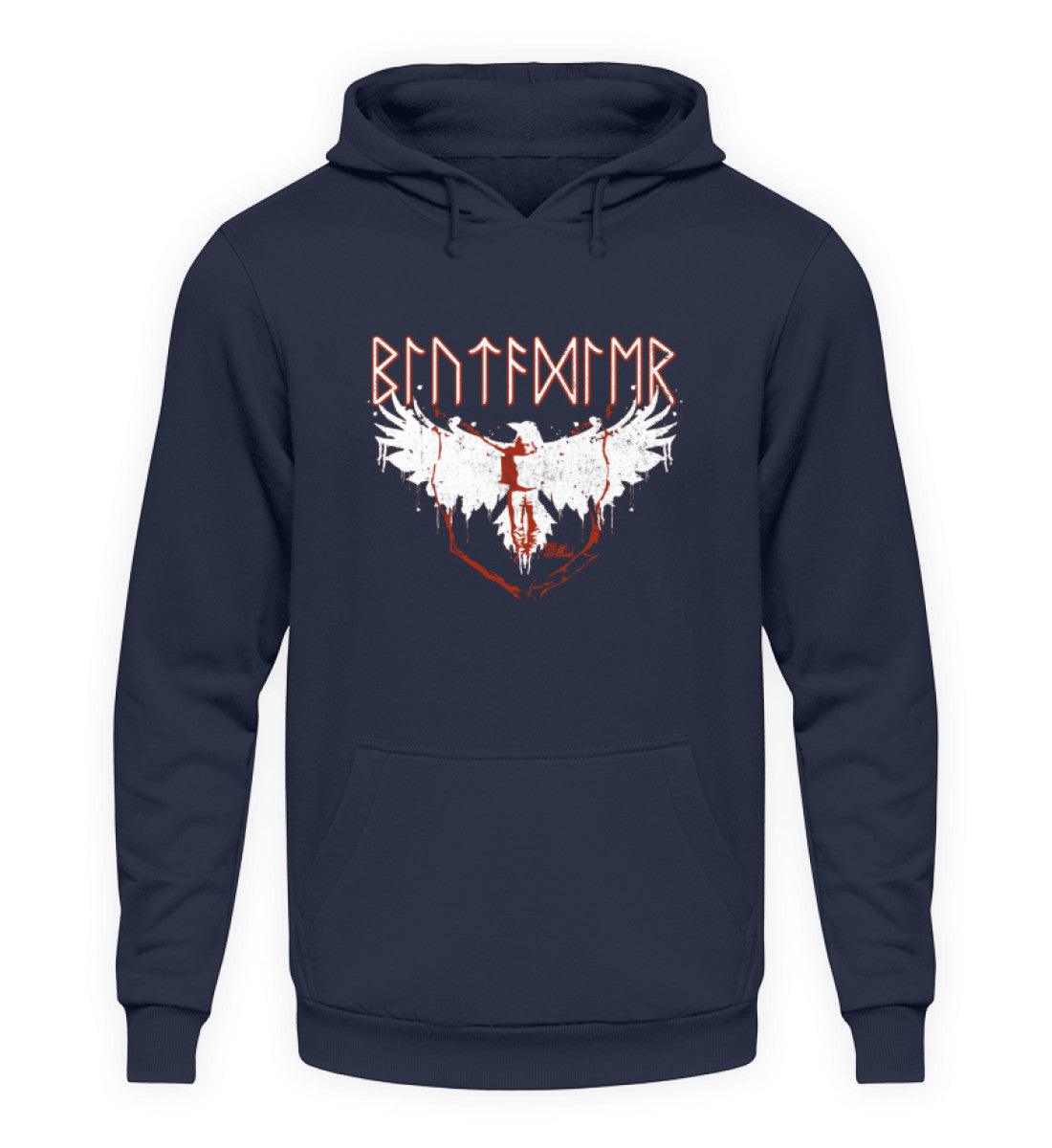 Wikinger-Hoodie "Blutadler" – Nordischer Stolz & Stärke im Blutaar-Design - Nordic Viking Wear