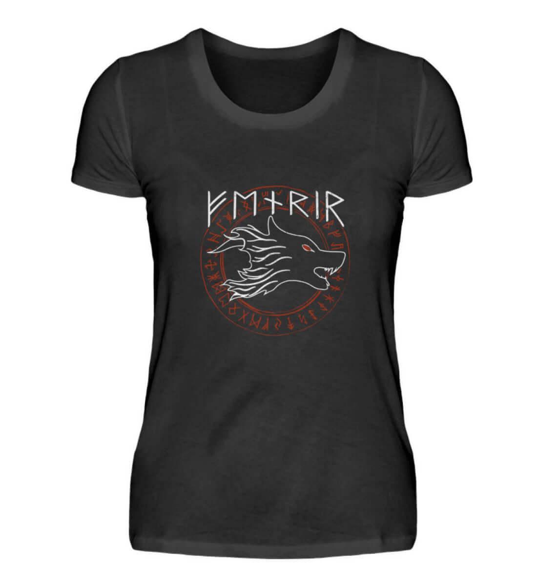 Schildmaiden Premiumshirt Fenrir - Macht und Legende vereint - Nordic Viking Wear