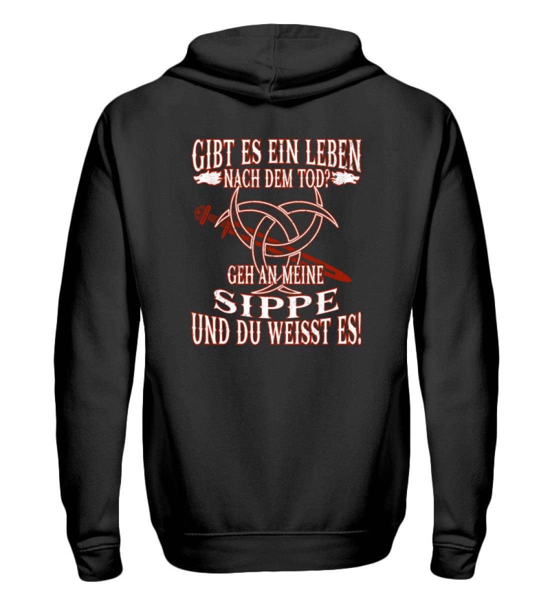 Es muss donnern! – Wikinger Zipp-Hoodie mit Mjölnir ⚡🔨 - Nordic Viking Wear