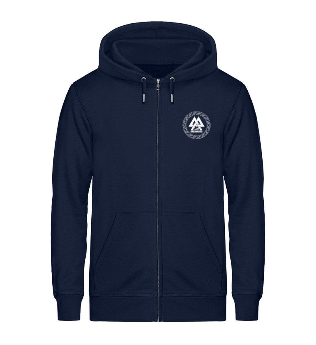Lustiger Wikinger Zipp-Hoodie Ich bin nicht Dick - Unisex Organic Zipper ST/ST - Nordic Viking Wear