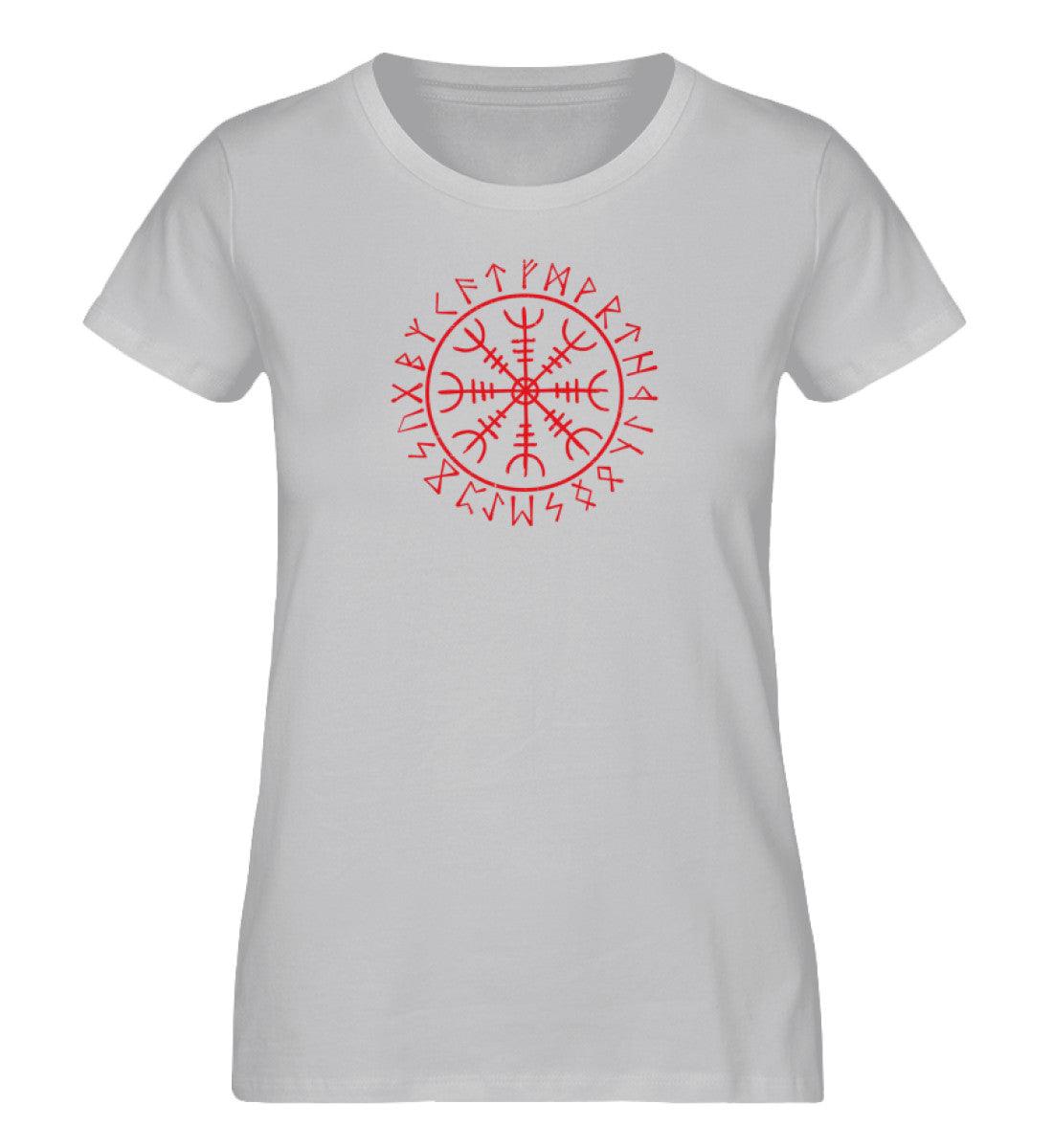 Schildmaiden Expresser Shirt Helm of Awe T-Shirt – Wikinger-Symbol der Stärke und Furchtlosigkeit - Nordic Viking Wear