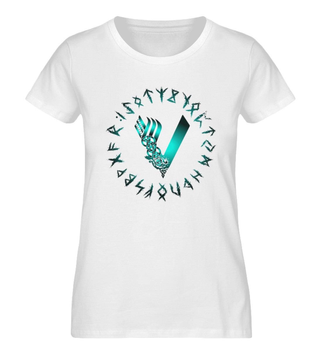 Schildmaiden Expresser shirt mit Runen und Keltischem Design – Nordische Mystik - Nordic Viking Wear