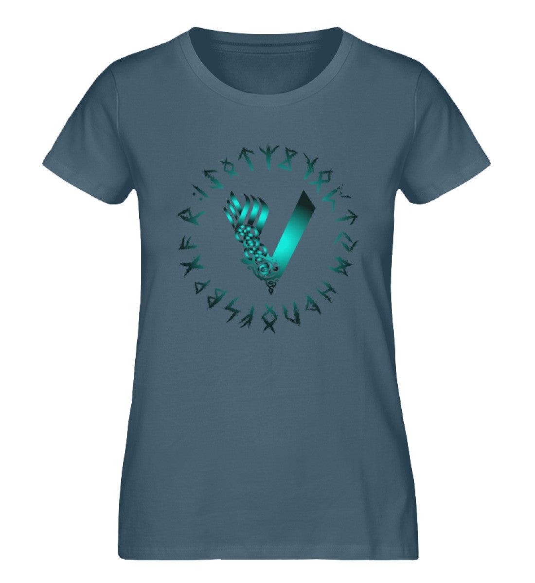 Schildmaiden Expresser shirt mit Runen und Keltischem Design – Nordische Mystik - Nordic Viking Wear