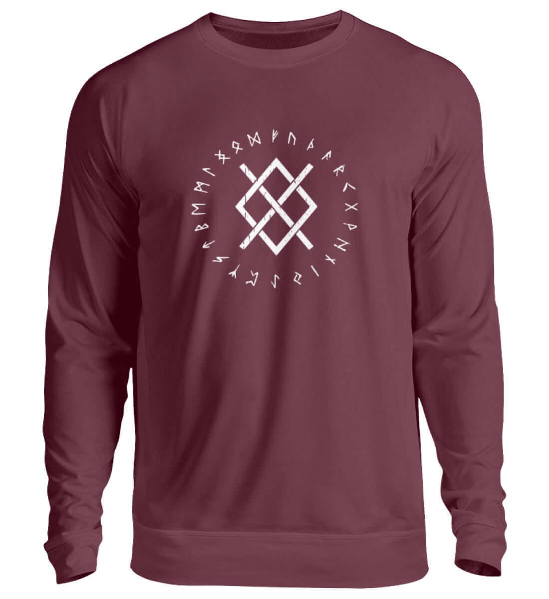 "Odins Gungnir Rune" Wikinger-Sweatshirt – Stärke des Allvaters - Nordic Viking Wear