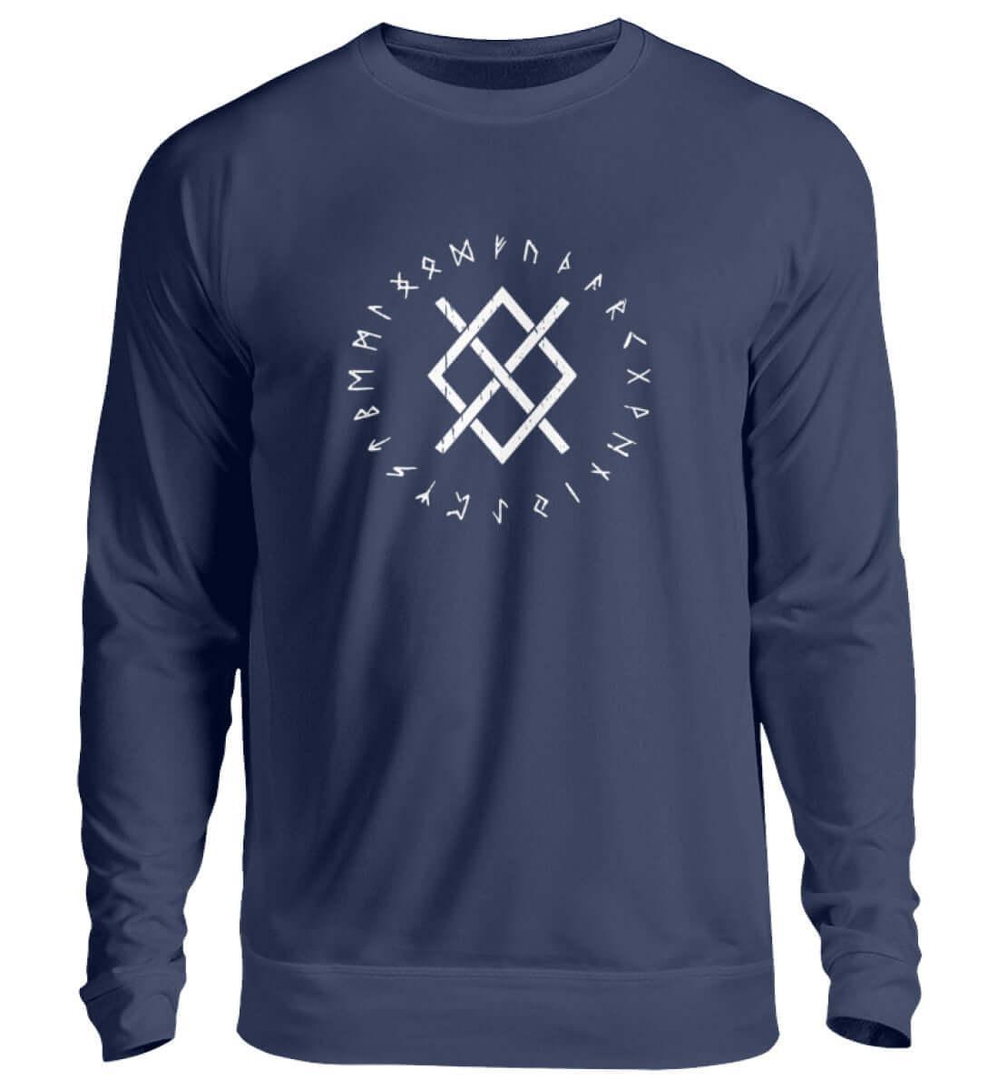 "Odins Gungnir Rune" Wikinger-Sweatshirt – Stärke des Allvaters - Nordic Viking Wear
