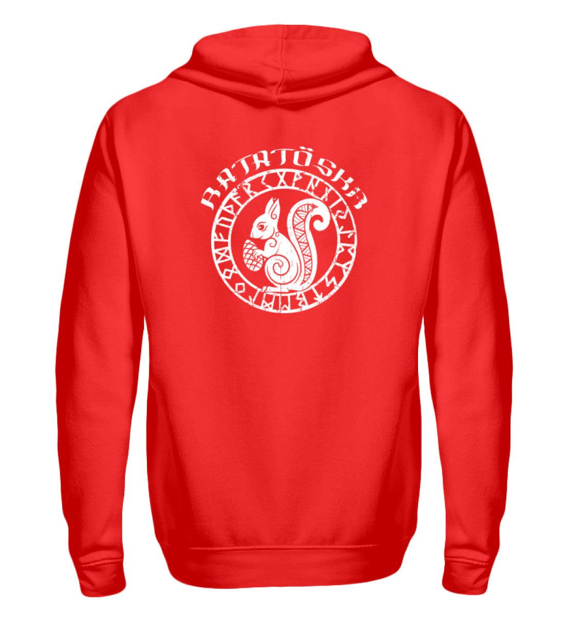 🐿️ Ratatöskr – Wikinger-Zipp-Hoodie für Fans der nordischen Mythologie 🐿️ - Nordic Viking Wear