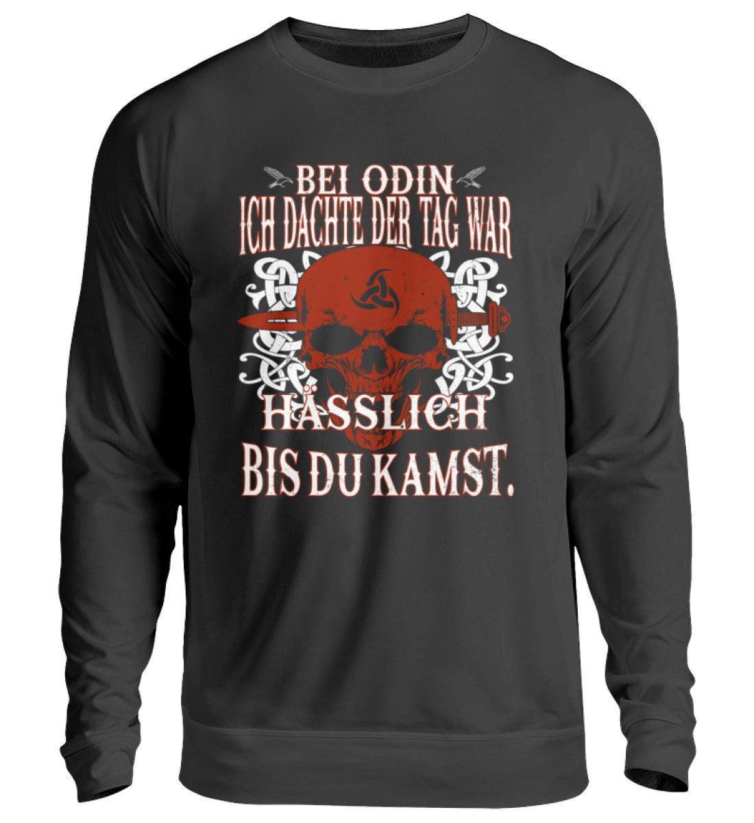 Wikinger Sweatshirt "Bei Odin, ich dachte der Tag war hässlich bis du kamst" - Nordic Viking Wear