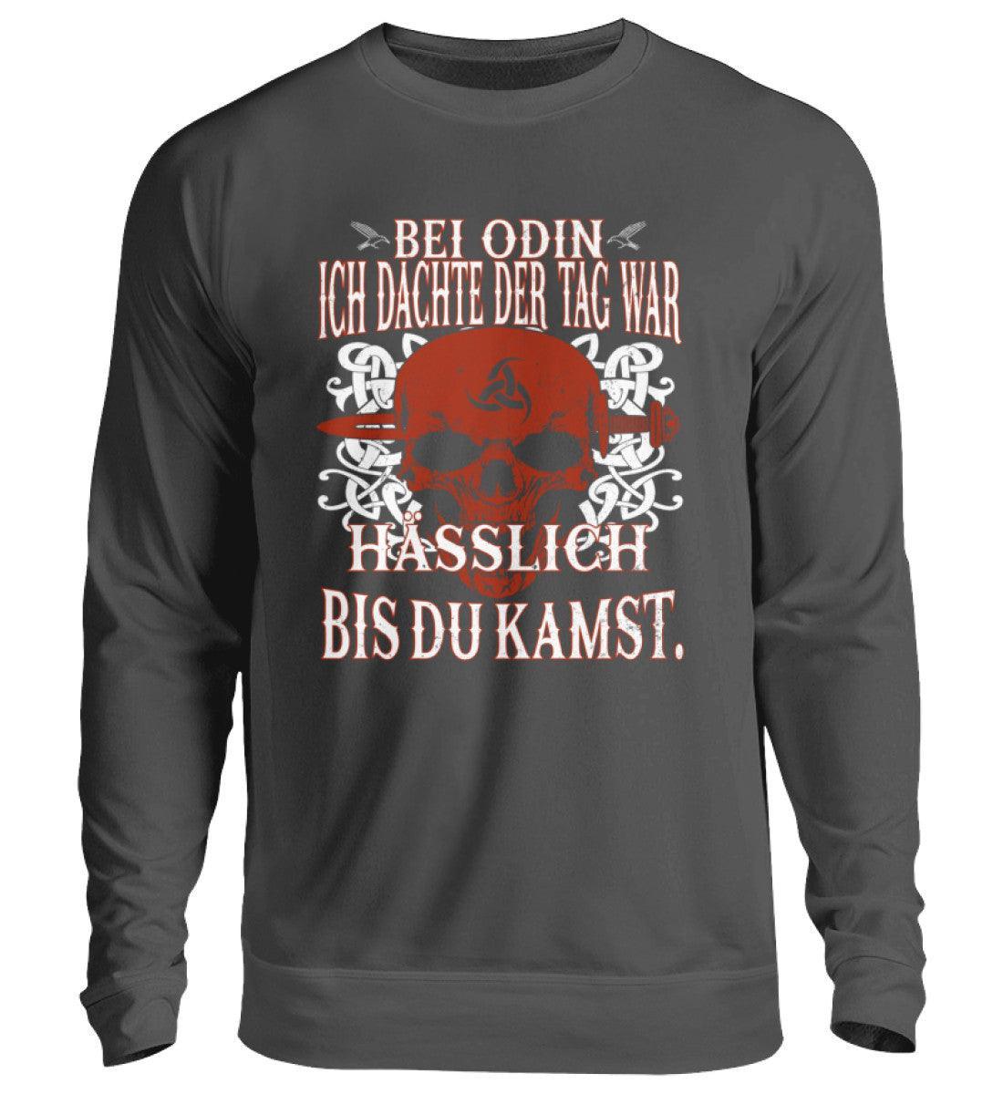 Wikinger Sweatshirt "Bei Odin, ich dachte der Tag war hässlich bis du kamst" - Nordic Viking Wear