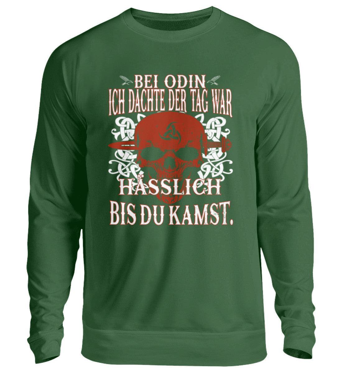 Wikinger Sweatshirt "Bei Odin, ich dachte der Tag war hässlich bis du kamst" - Nordic Viking Wear