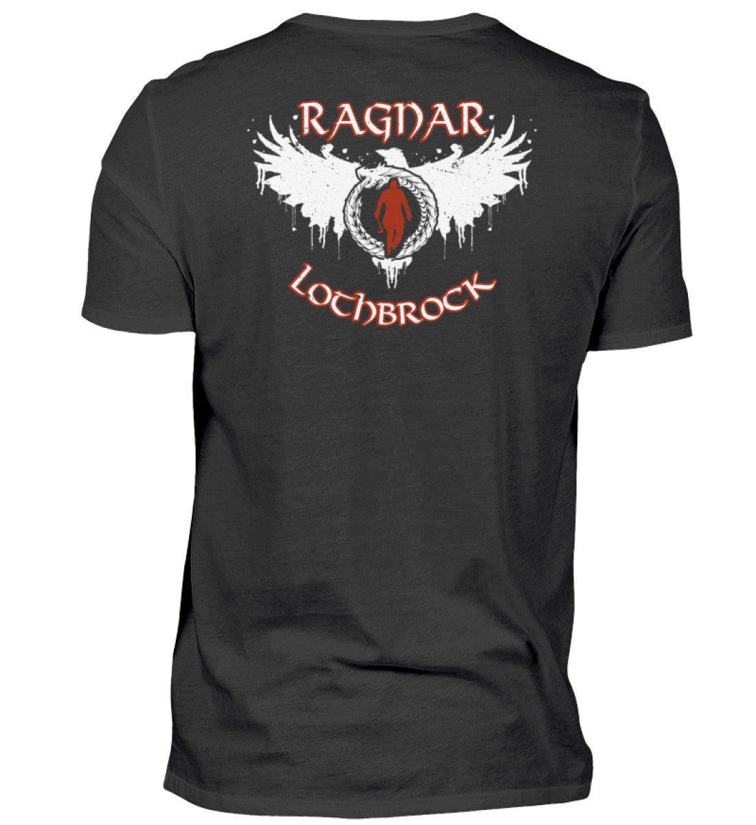 Wikinger Premiumshirt Ragnar Lothbrock Odin Design - Nordic Viking Wear