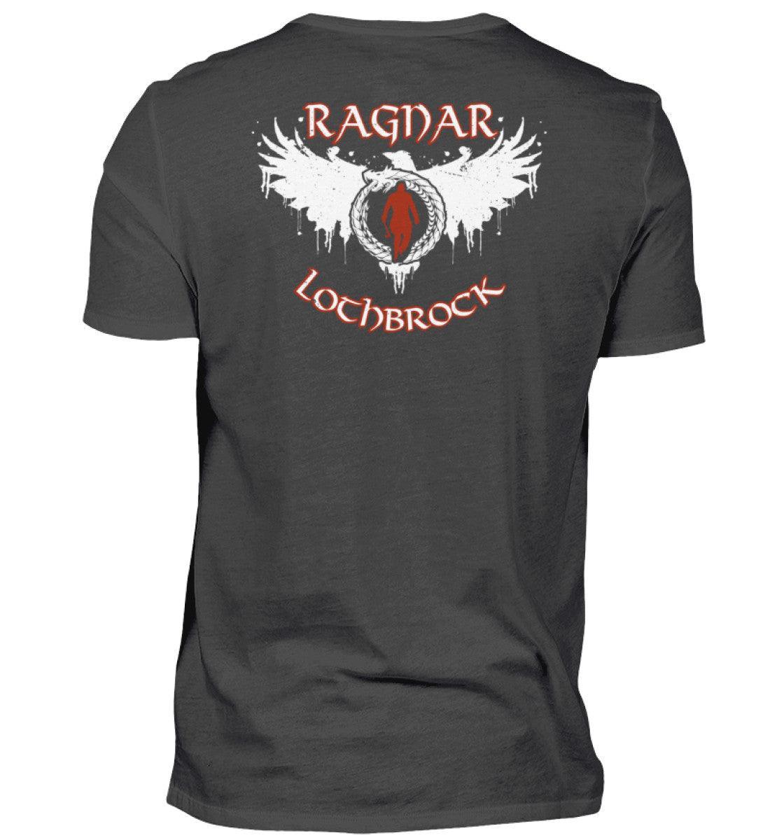 Wikinger Premiumshirt Ragnar Lothbrock Odin Design - Nordic Viking Wear