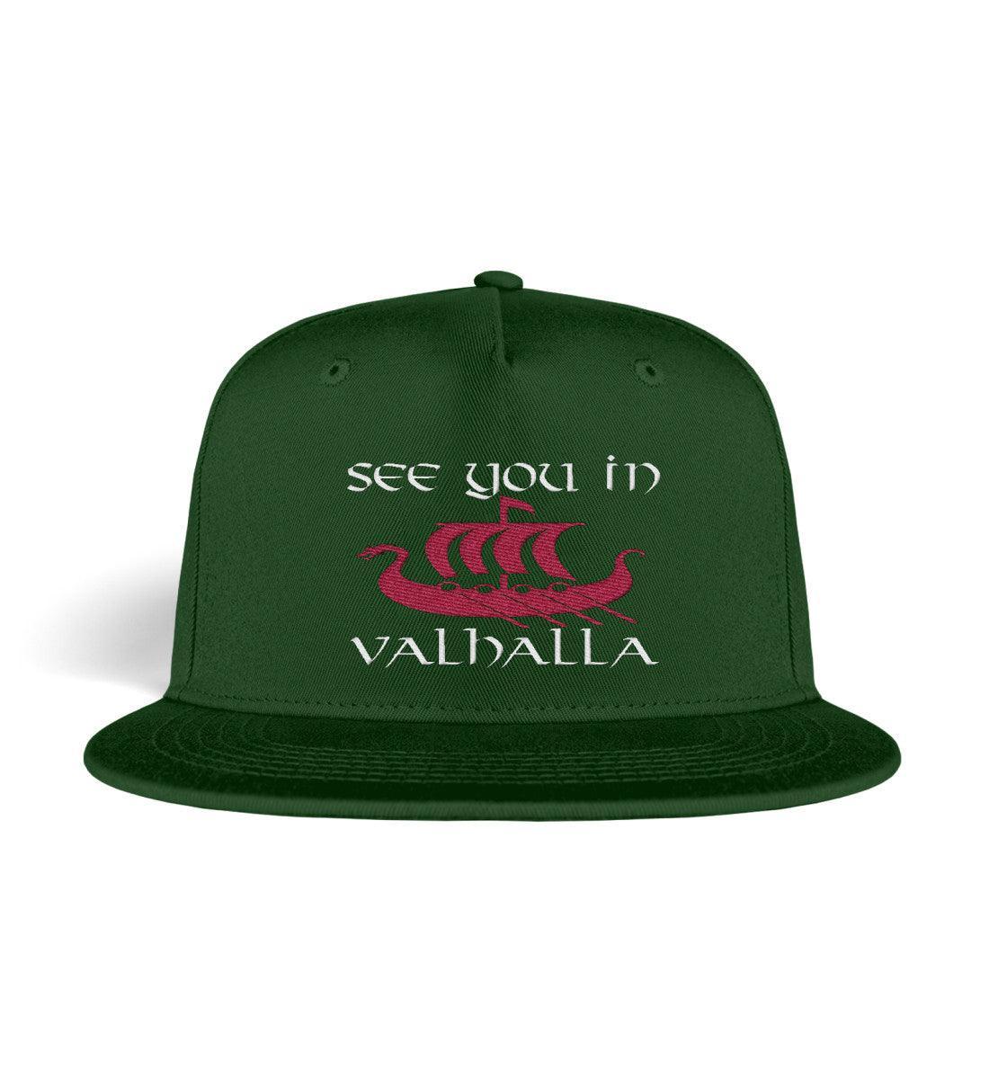 Wikinger/Schildmaiden Snapback "Ruf nach Valhalla" – Ehrung der Ahnen - Nordic Viking Wear