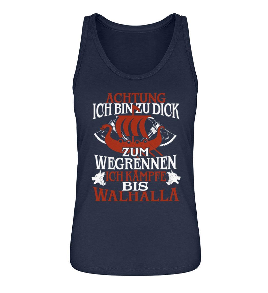 Lustiges Schildmaiden Tanktop Zu Dick zum Wegrennen - Stella Dreamer Damen Tanktop ST/ST - Nordic Viking Wear