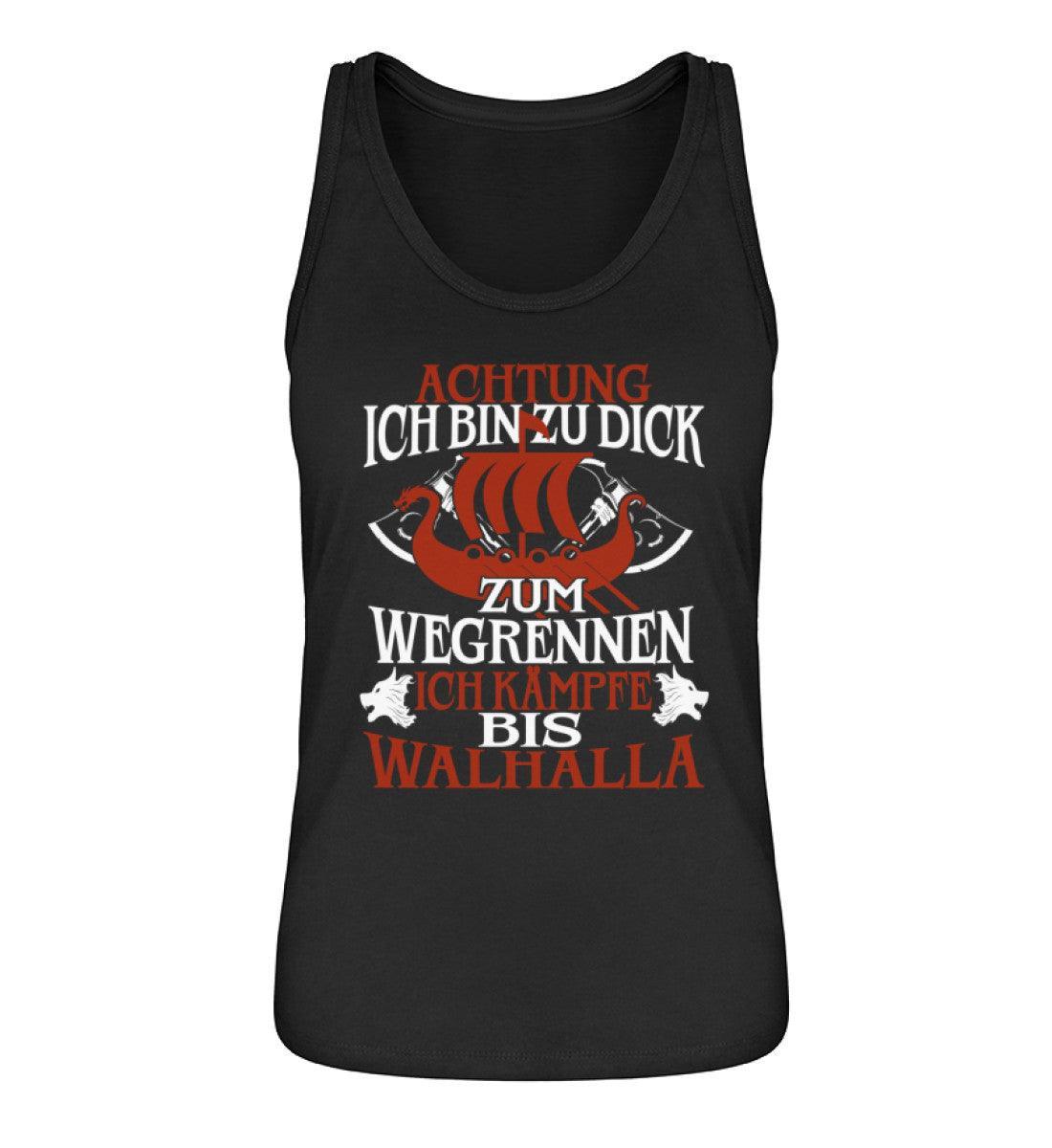 Lustiges Schildmaiden Tanktop Zu Dick zum Wegrennen - Stella Dreamer Damen Tanktop ST/ST - Nordic Viking Wear