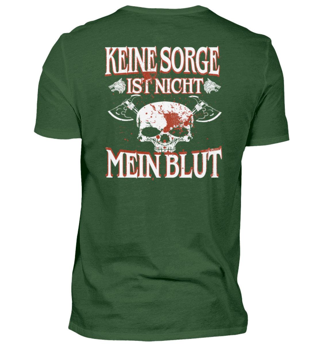Lustiges Wikinger Shirt – „Keine Sorge, ist nicht mein Blut“ – Perfekt für Krieger mit Humor! - Nordic Viking Wear