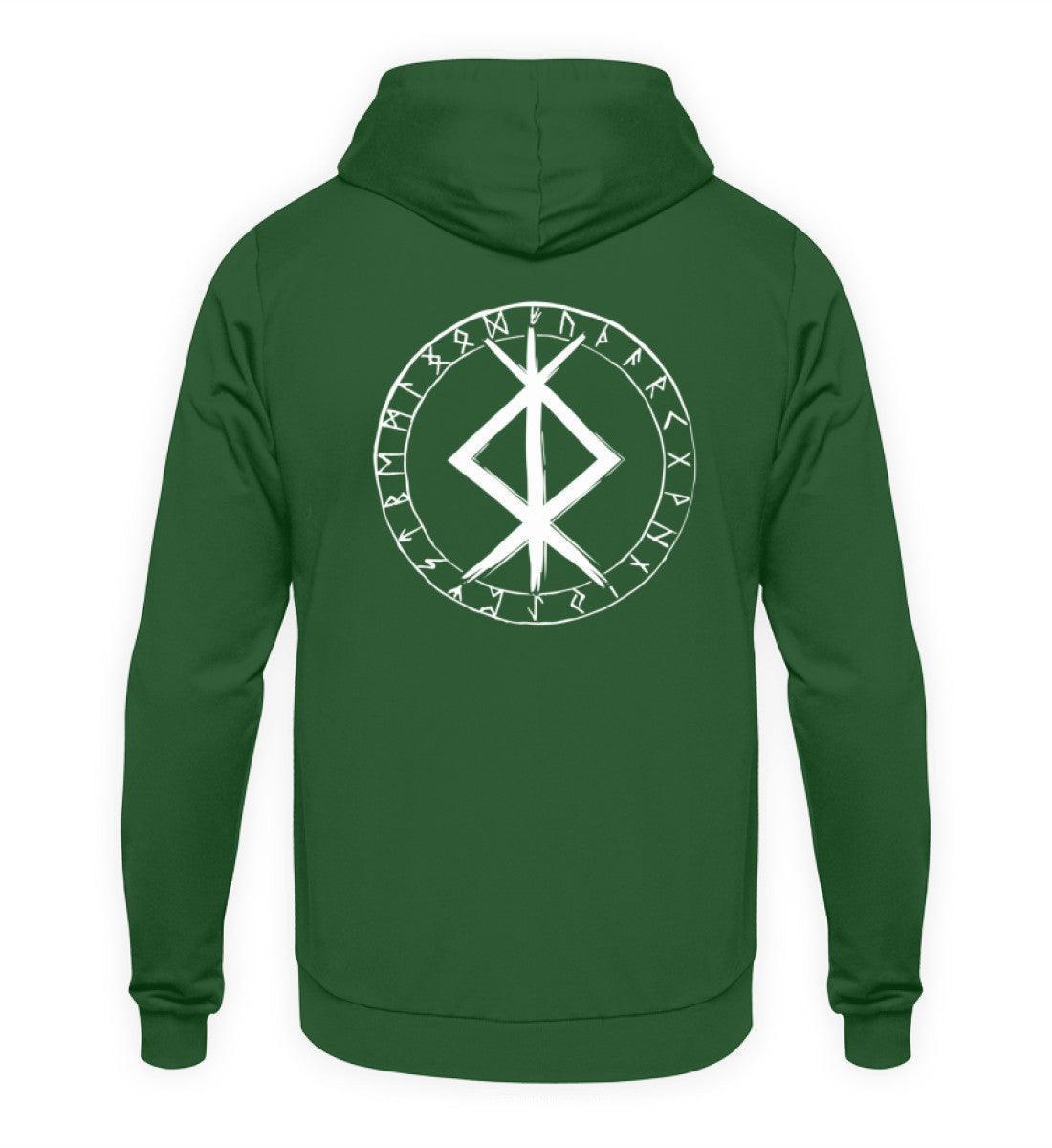 Wikinger Binde Runen Hoodie Protection - Nordic Viking Wear