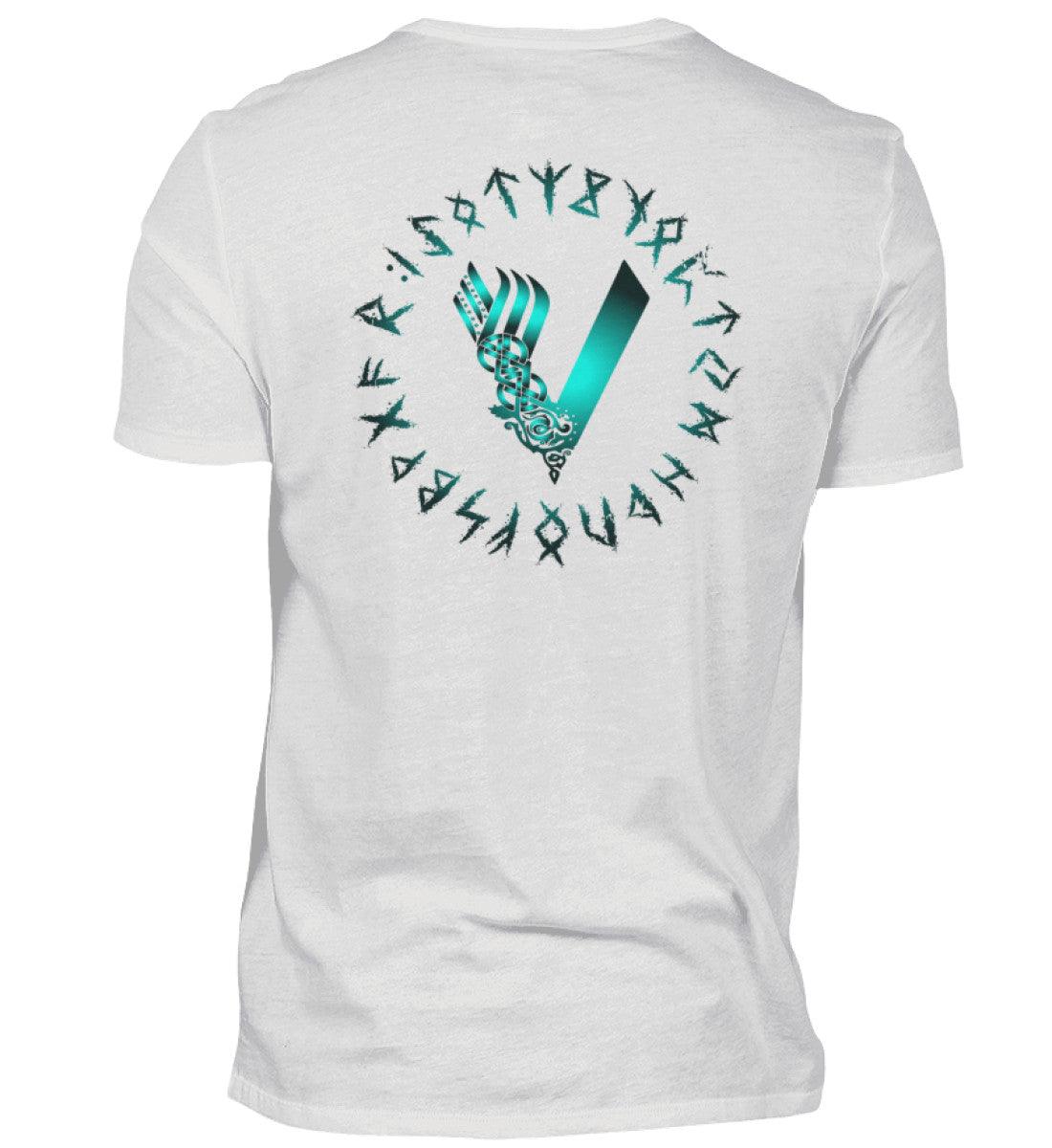 Wikinger-Premiumshirt mit Runen und Keltischem Design – Nordische Mystik für wahre Krieger - Nordic Viking Wear