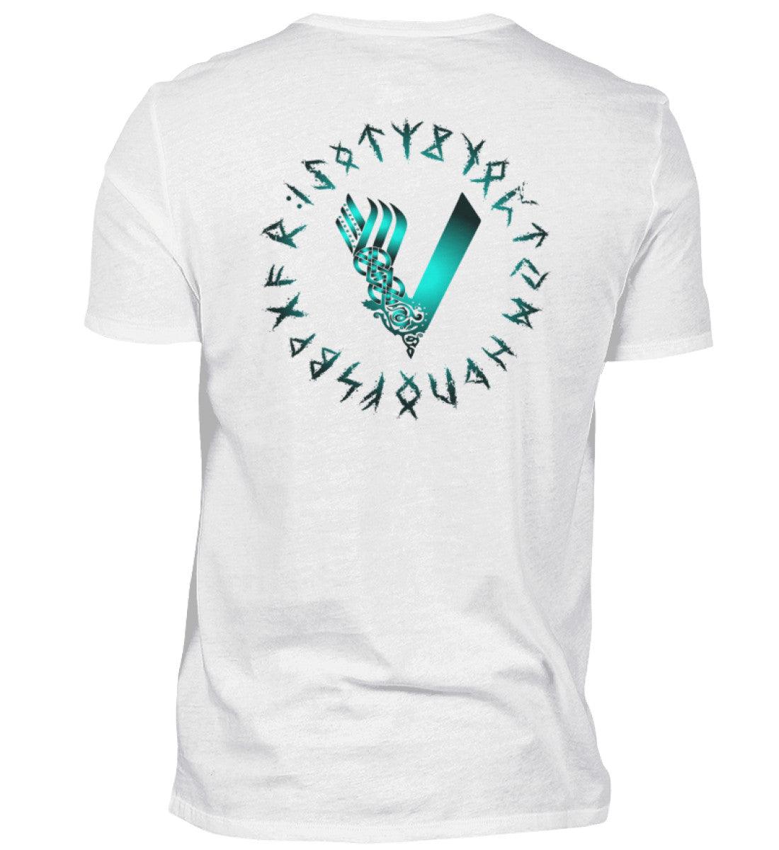 Wikinger-Premiumshirt mit Runen und Keltischem Design – Nordische Mystik für wahre Krieger - Nordic Viking Wear