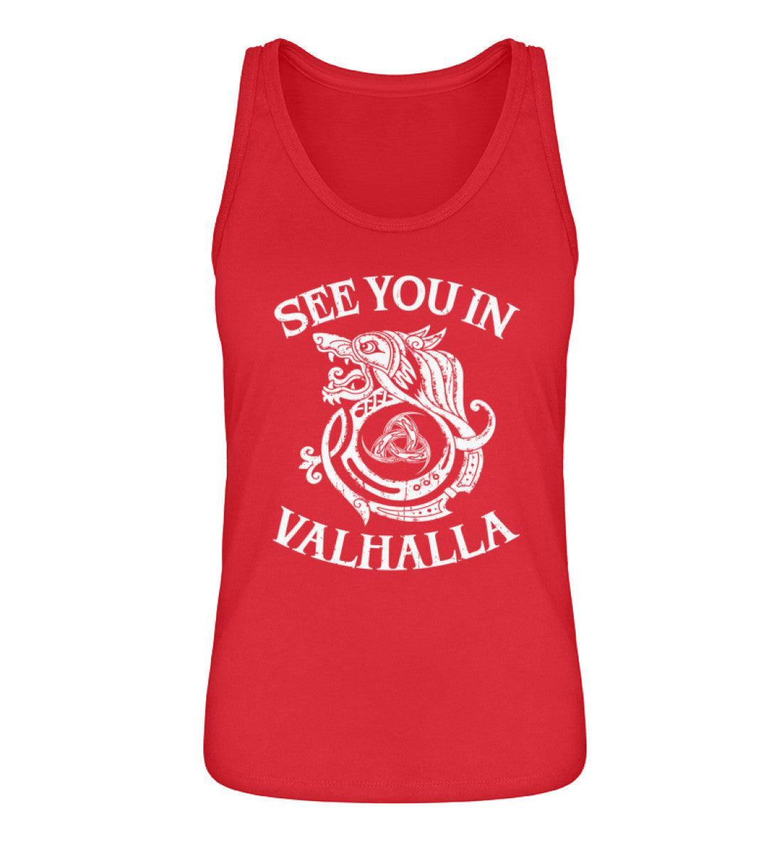 See You In Valhalla Gjallarhorn - Damen Tanktop - Nordic Viking Wear