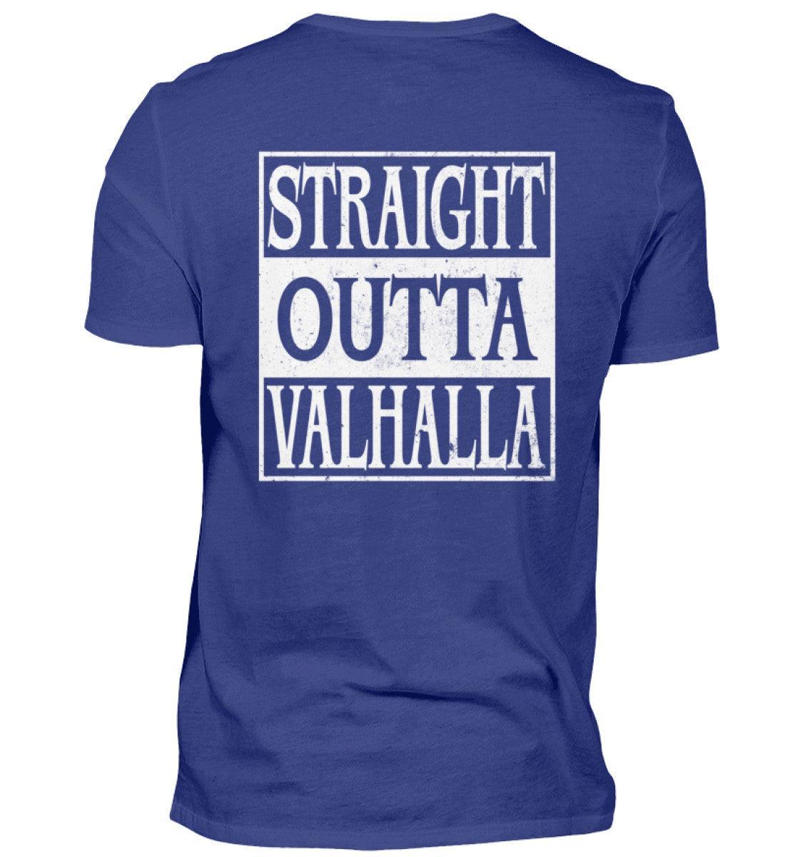 "Straight Outta Valhalla" Wikinger Premiumshirt – Für wahre Krieger - Nordic Viking Wear