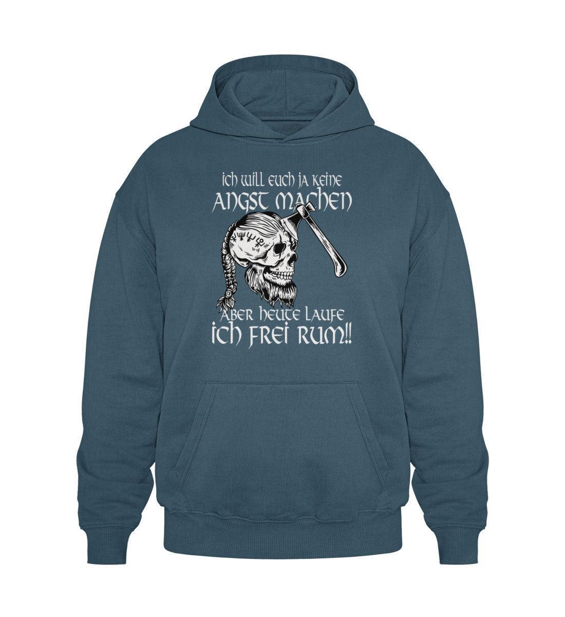 Wikinger Heavy Vintage Hoodie - Ich Will Euch Ja Keine Angst Machen. - Nordic Viking Wear