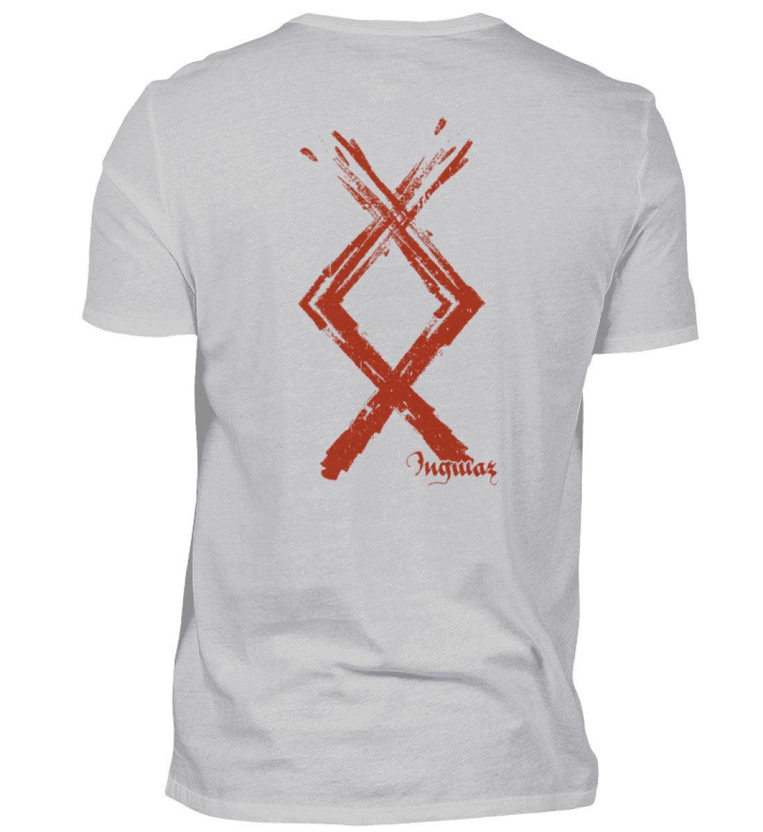 Ingwaz Rune Shirt - Nordische Mythologie Kraftsymbol - Nordic Viking Wear