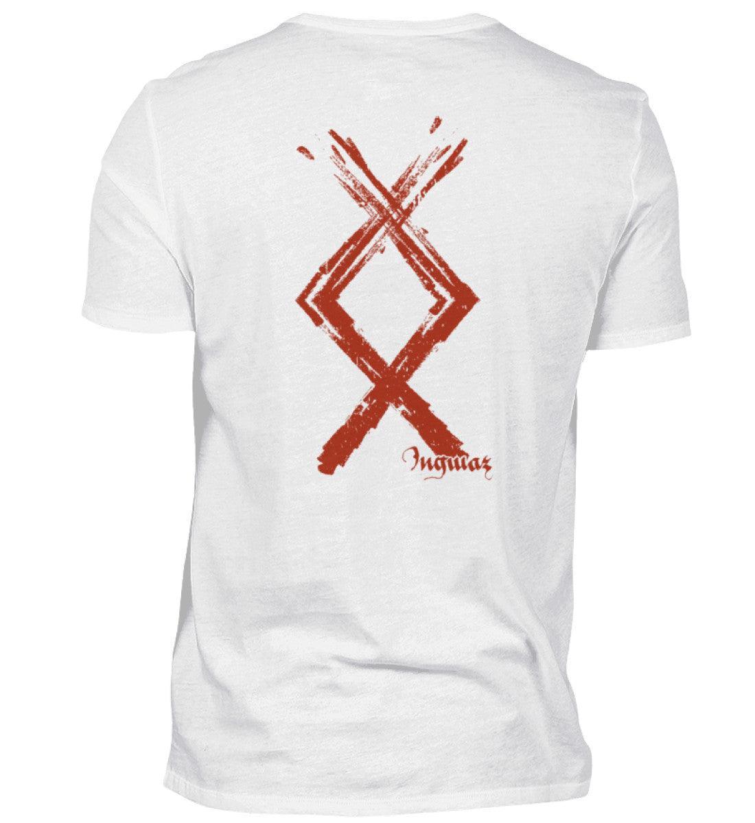 Ingwaz Rune Shirt - Nordische Mythologie Kraftsymbol - Nordic Viking Wear