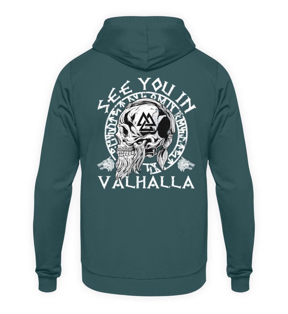 See You in Valhalla: Wikinger Krieger Hoodie für die mutigen Seelen - Nordic Viking Wear