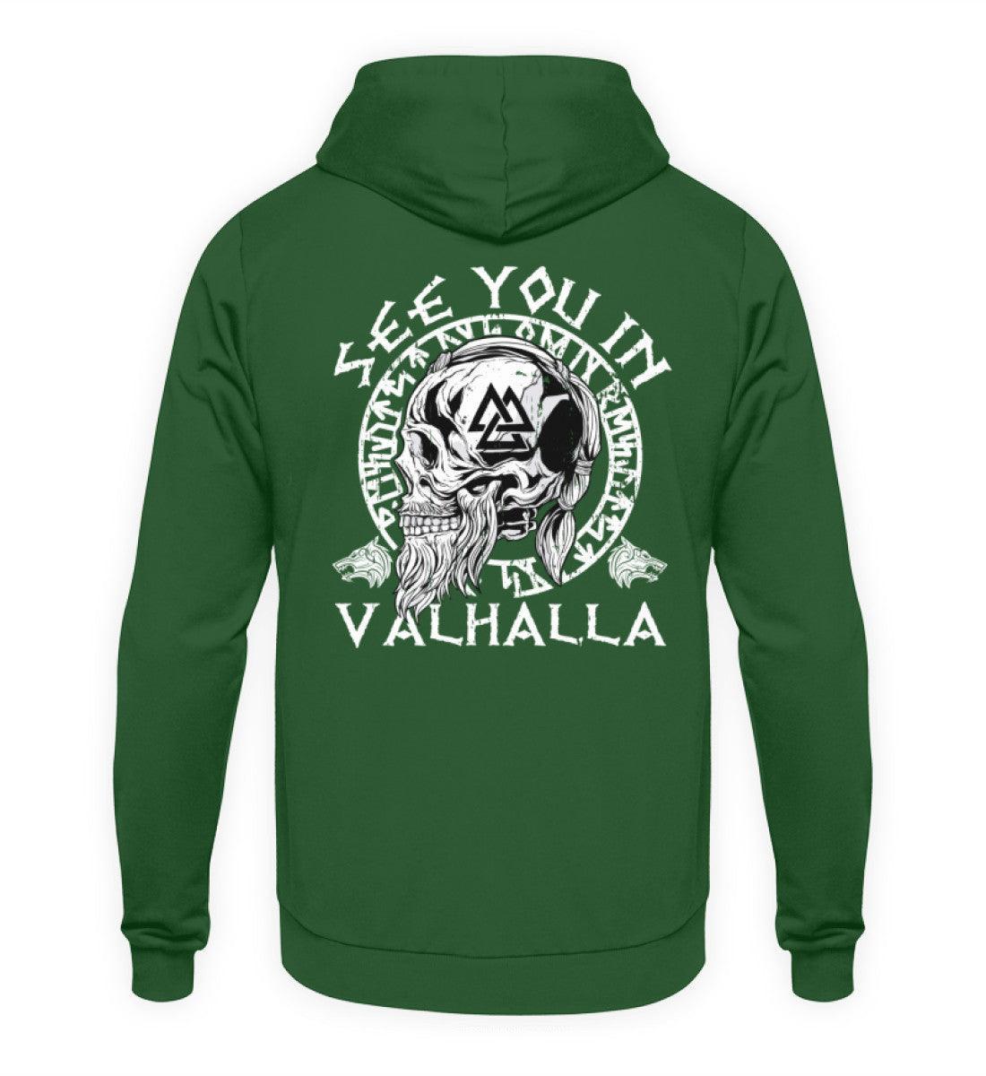 See You in Valhalla: Wikinger Krieger Hoodie für die mutigen Seelen - Nordic Viking Wear