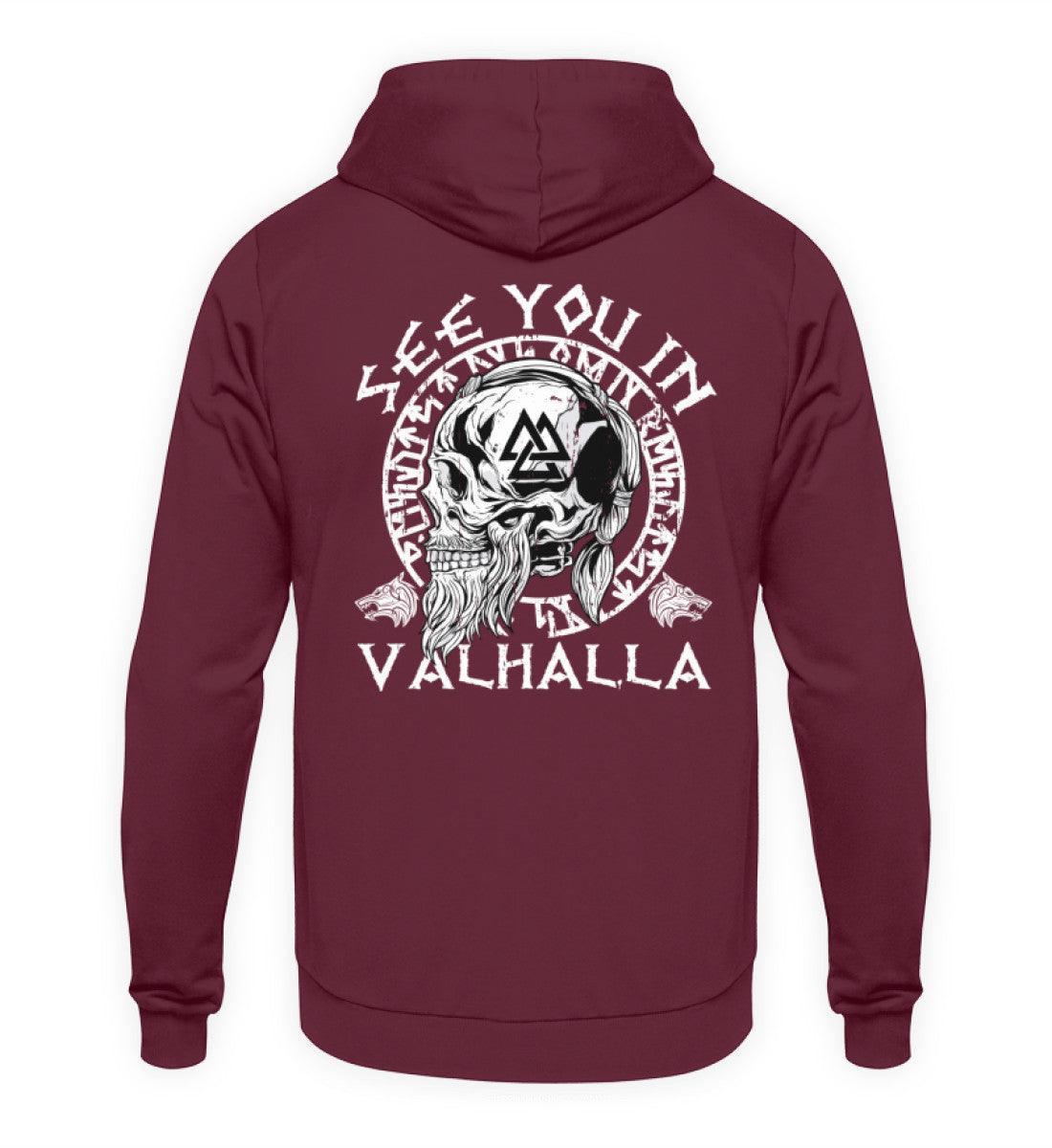 See You in Valhalla: Wikinger Krieger Hoodie für die mutigen Seelen - Nordic Viking Wear