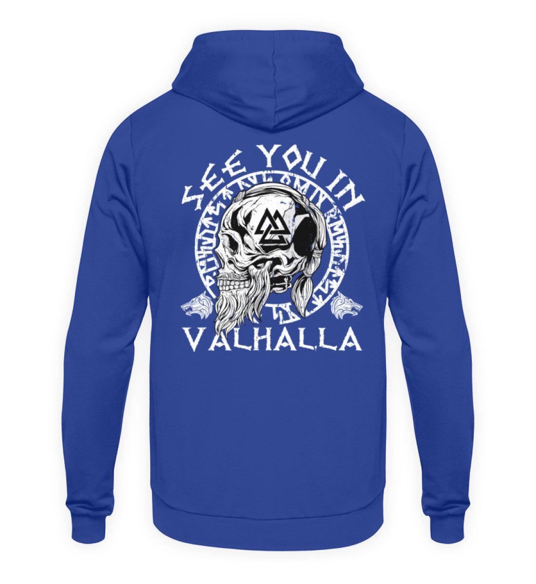 See You in Valhalla: Wikinger Krieger Hoodie für die mutigen Seelen - Nordic Viking Wear