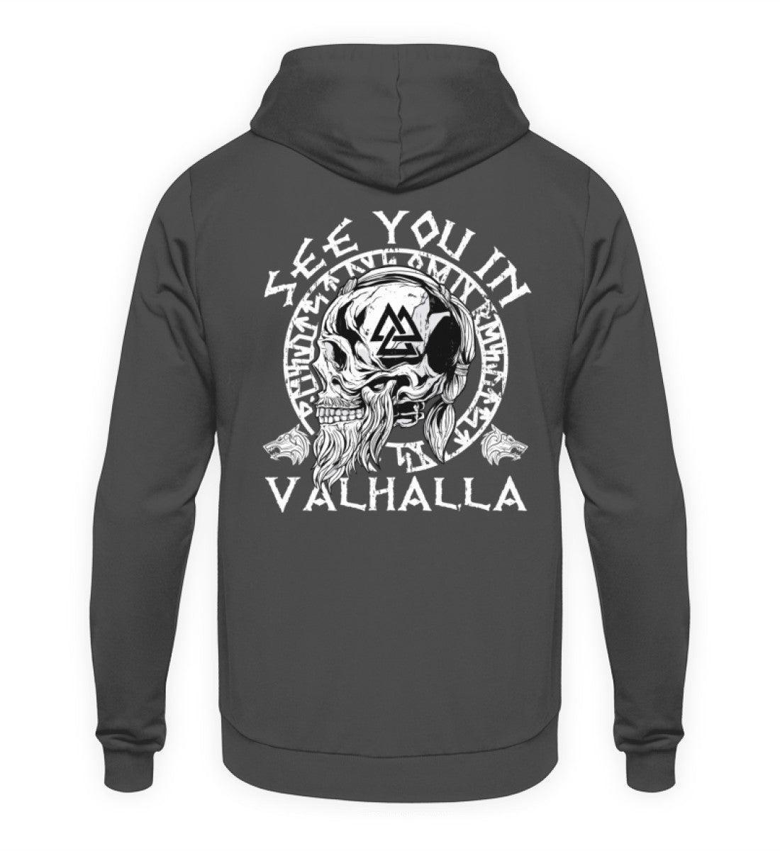 See You in Valhalla: Wikinger Krieger Hoodie für die mutigen Seelen - Nordic Viking Wear