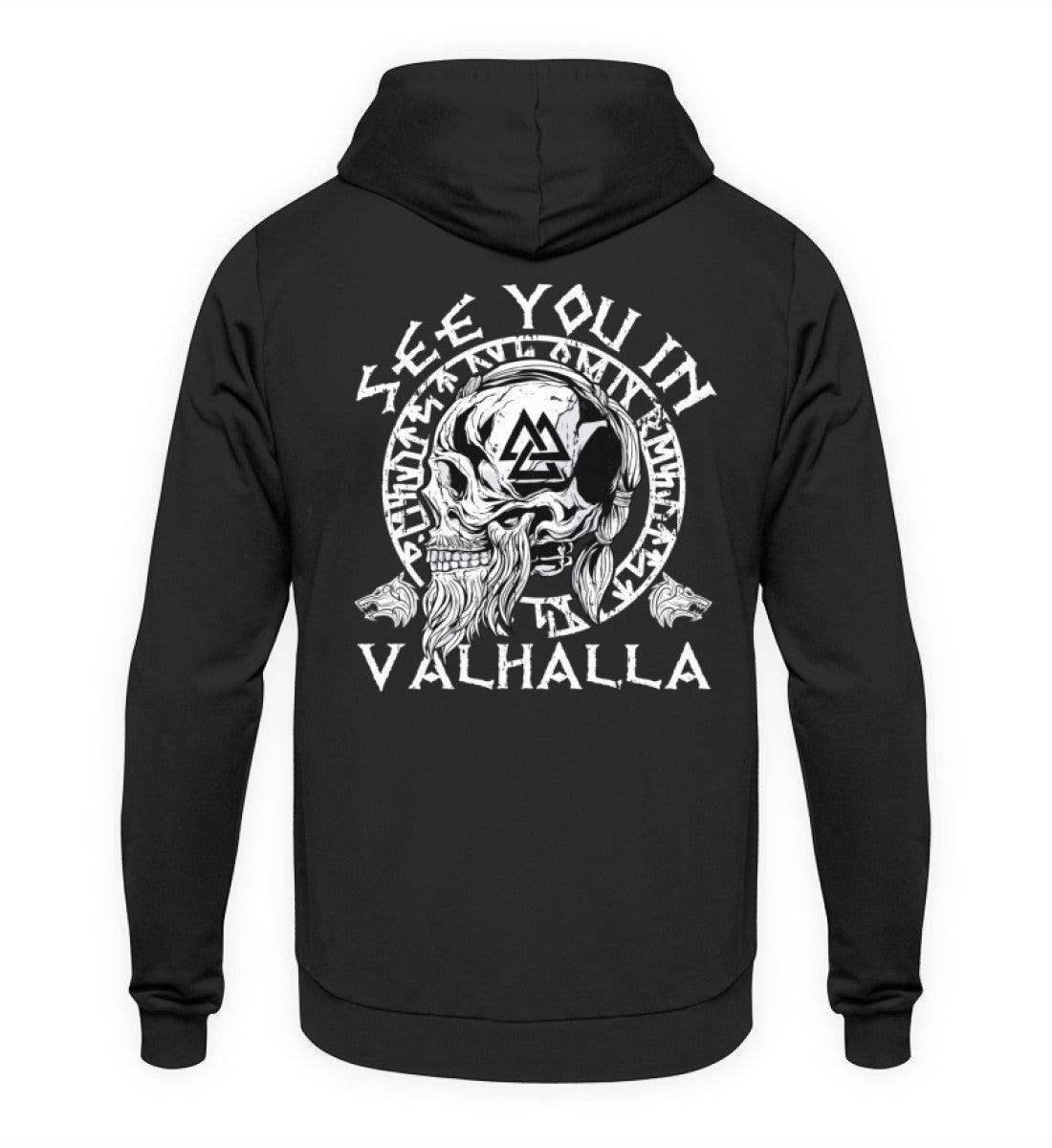 See You in Valhalla: Wikinger Krieger Hoodie für die mutigen Seelen - Nordic Viking Wear