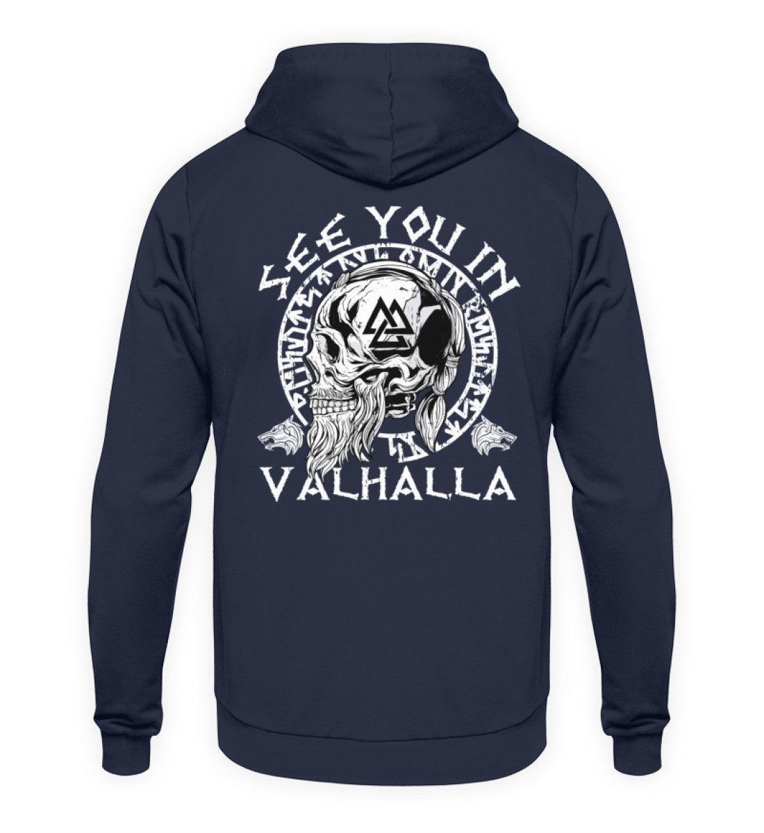 See You in Valhalla: Wikinger Krieger Hoodie für die mutigen Seelen - Nordic Viking Wear
