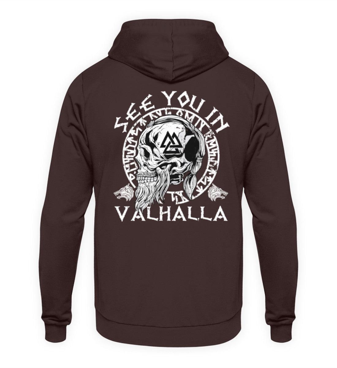 See You in Valhalla: Wikinger Krieger Hoodie für die mutigen Seelen - Nordic Viking Wear