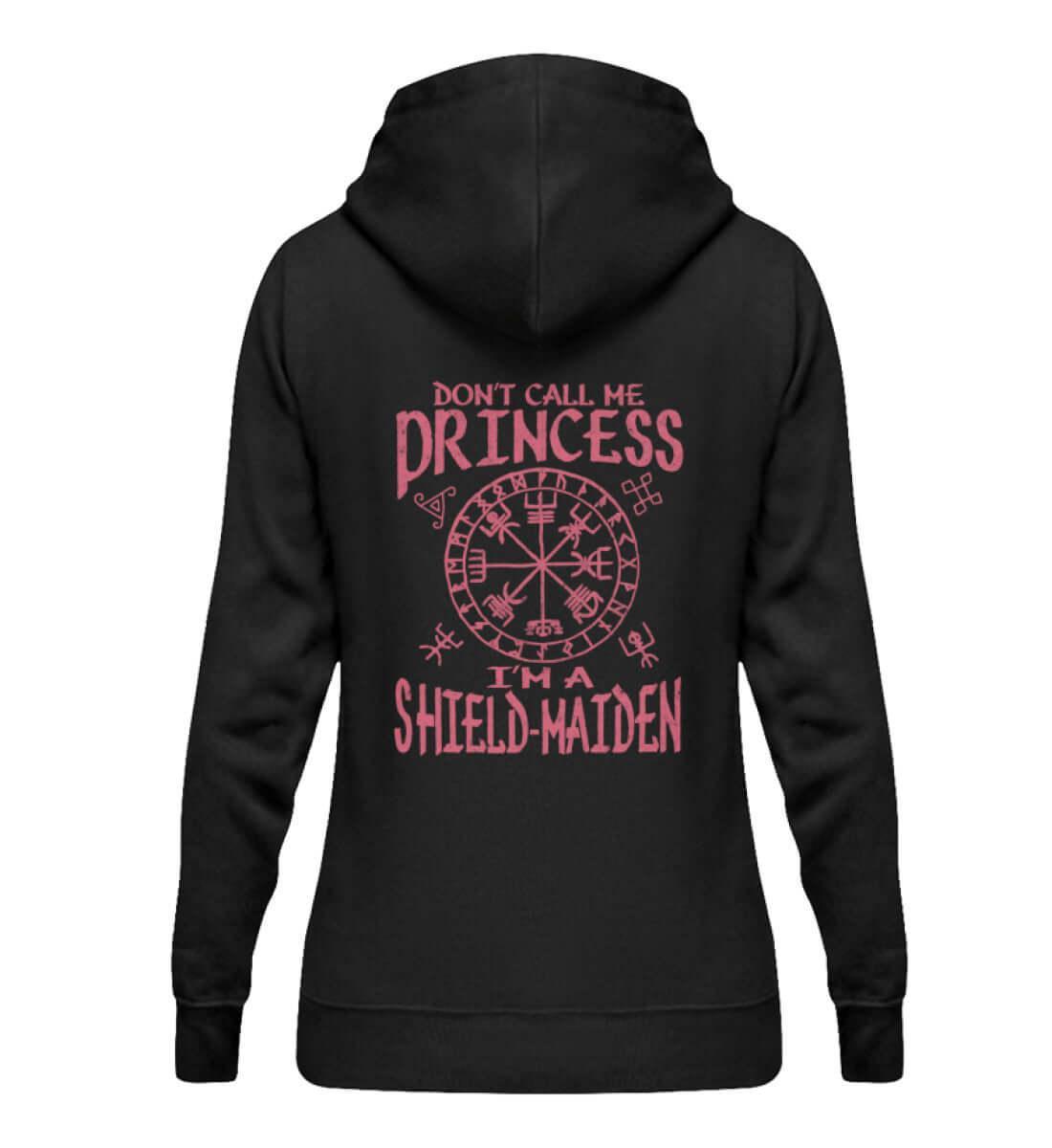 "Don't Call Me Princess, I'm a Shield-Maiden" Hoodie – Empowerment Wikinger-Kleidung - Nordic Viking Wear