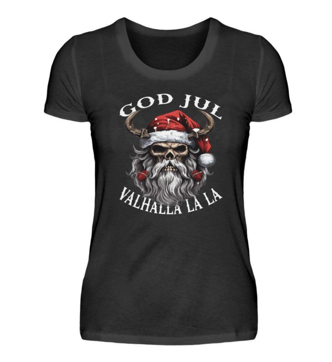 Schildmaiden Weihnachts God Jul Damen Premium T-Shirt "Nordic Yuletide Warrior - Nordic Viking Wear