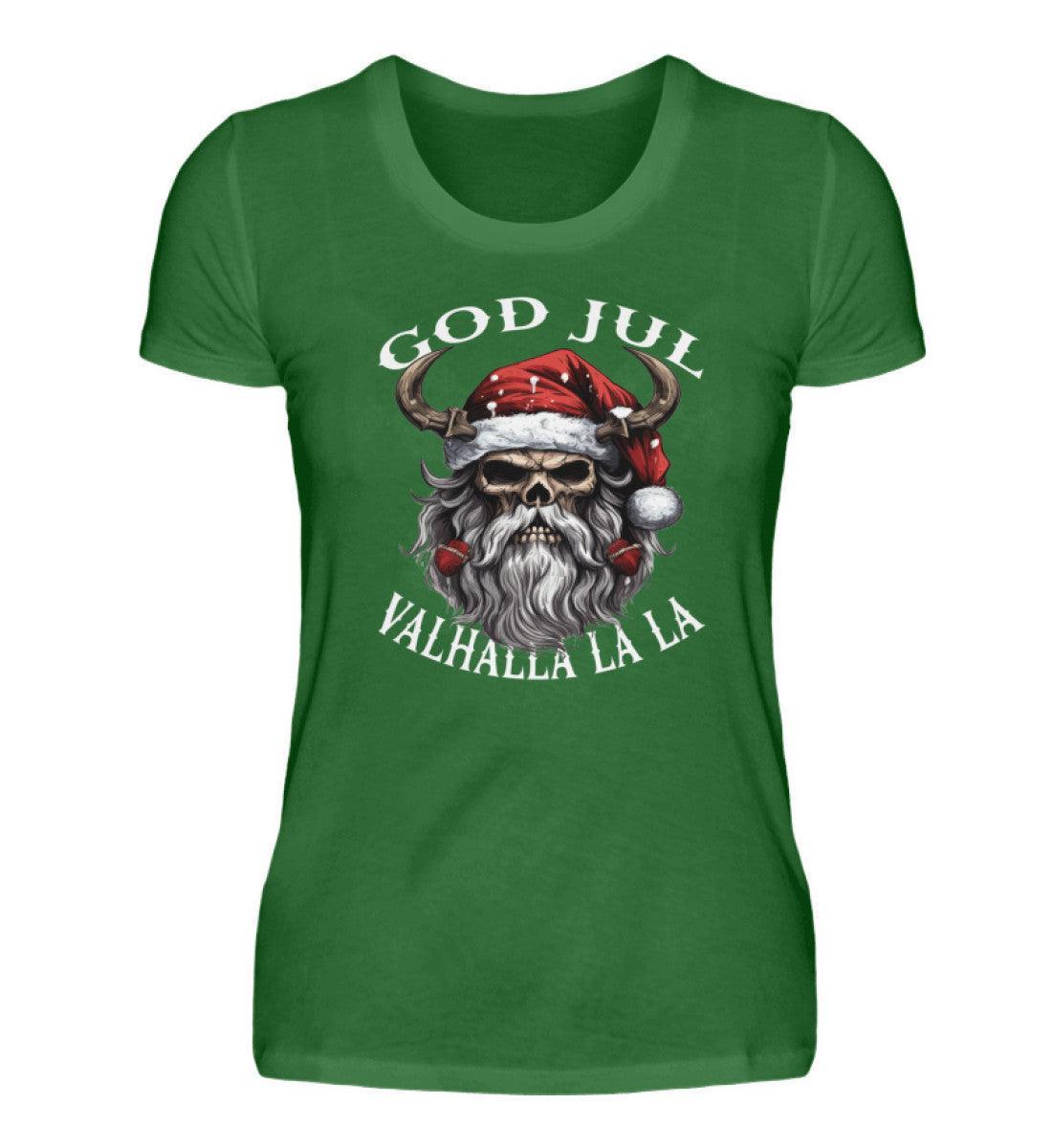 Schildmaiden Weihnachts God Jul Damen Premium T-Shirt "Nordic Yuletide Warrior - Nordic Viking Wear