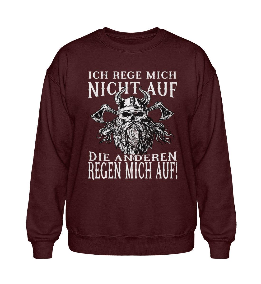 Ich Rege Mich Nicht Auf Die Anderen Regen Mich Auf! Heavy Blend Sweatshirt - Nordic Viking Wear