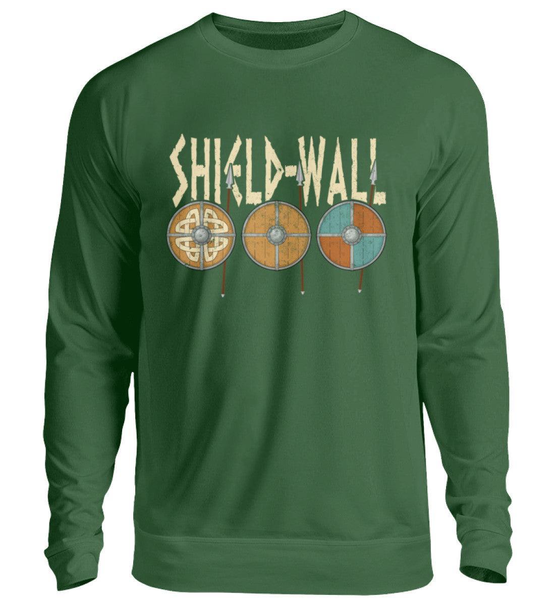 Wikinger Shield-Wall Sweatshirt - Krieger Verteidigungslinie - Nordische Schlacht Bekleidung - Nordic Viking Wear