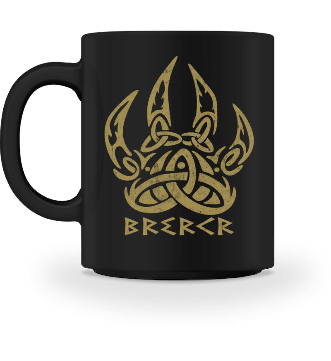 Wikinger Berserker Tasse Nordische Runenschrift und Knotenmuster für echte Krieger - Nordic Viking Wear