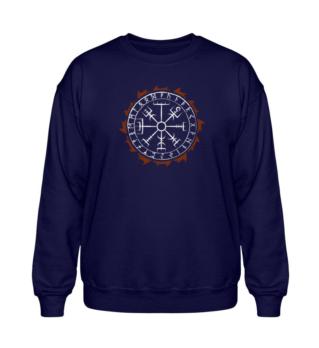 Vegvisir – Nordischer Wikinger Kompass Heavy Sweatshirt - Nordic Viking Wear