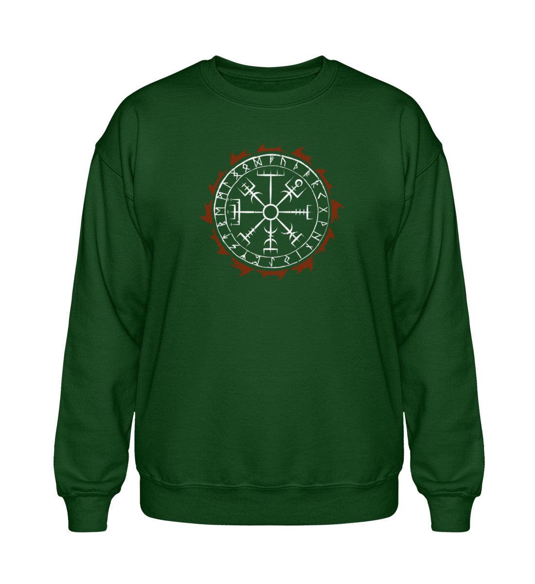 Vegvisir – Nordischer Wikinger Kompass Heavy Sweatshirt - Nordic Viking Wear