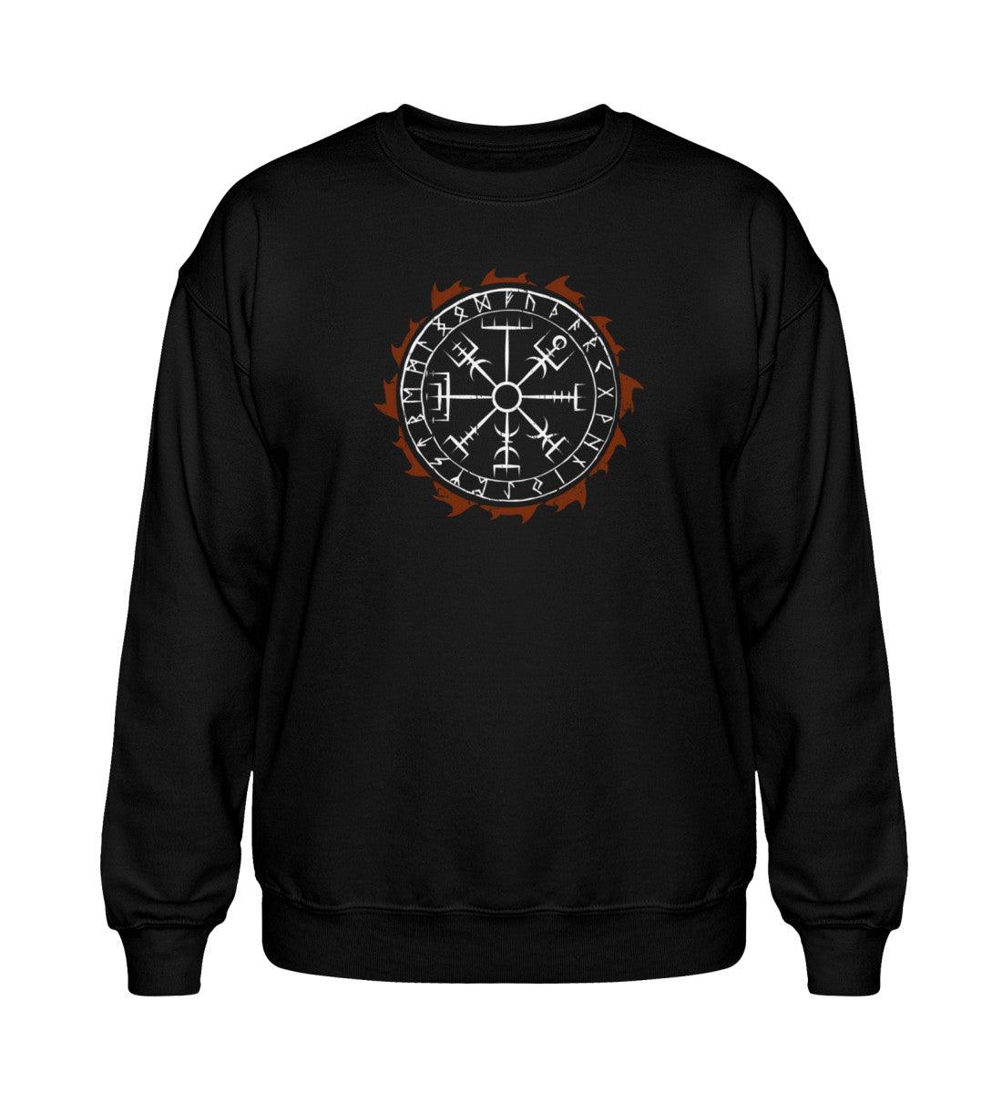 Vegvisir – Nordischer Wikinger Kompass Heavy Sweatshirt - Nordic Viking Wear