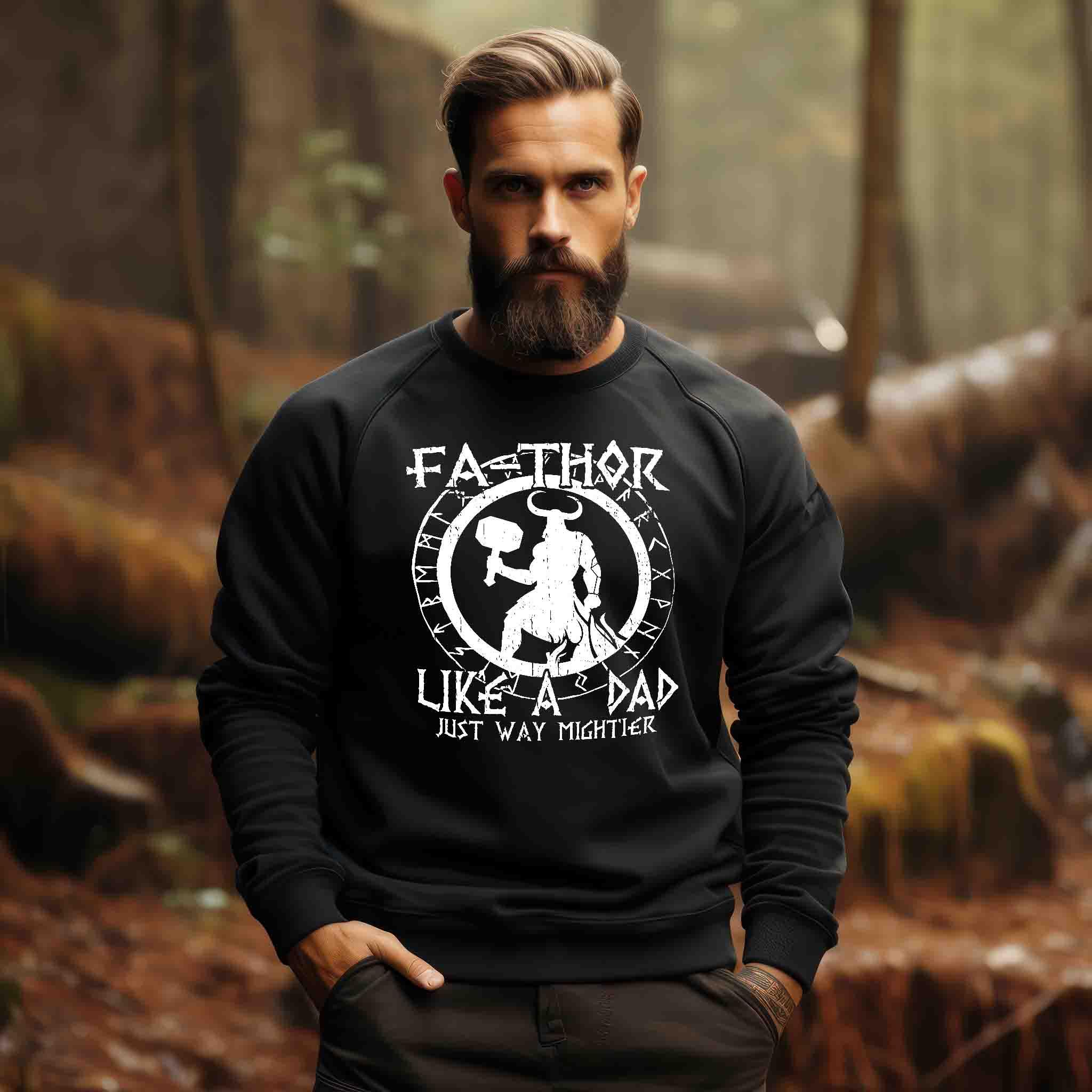 FA-THOR – Das ultimative Heavy Sweatshirt für starke Väter! - Nordic Viking Wear